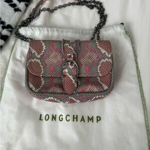 Longchamp Amazone leather crossbody bag